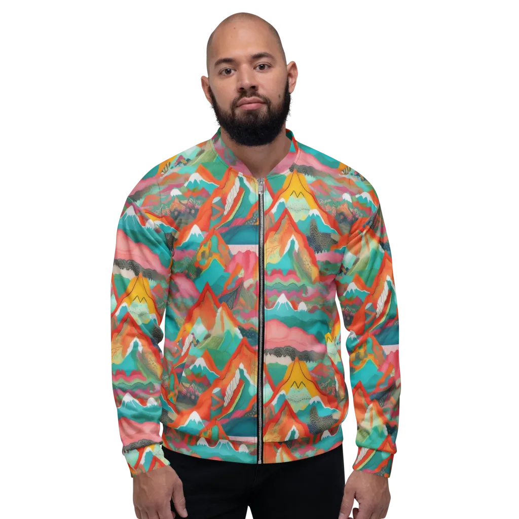 Chromatic Summits on Bomber Jacket — Front