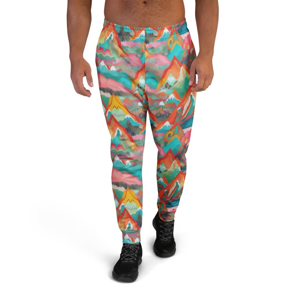 Chromatic Summits on Men's Joggers — Front