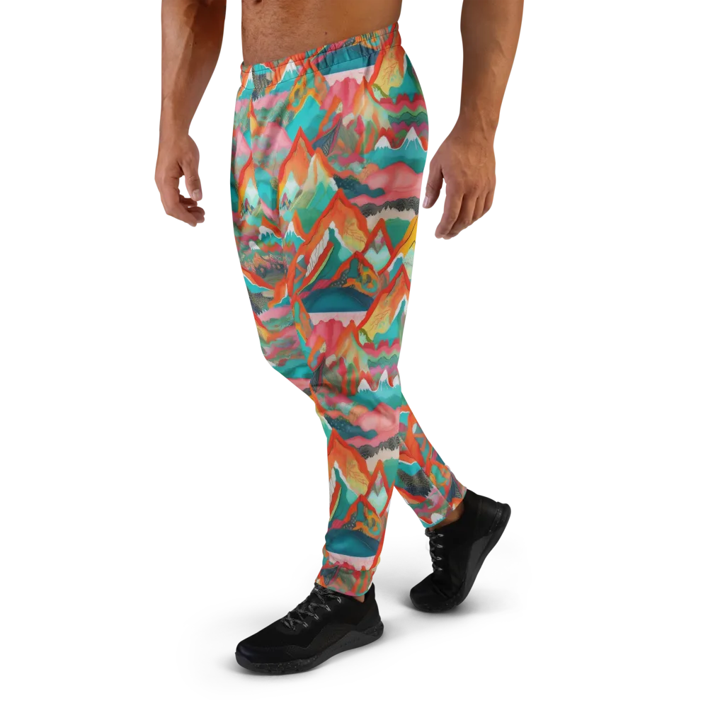 Chromatic Summits on Men's Joggers — Left
