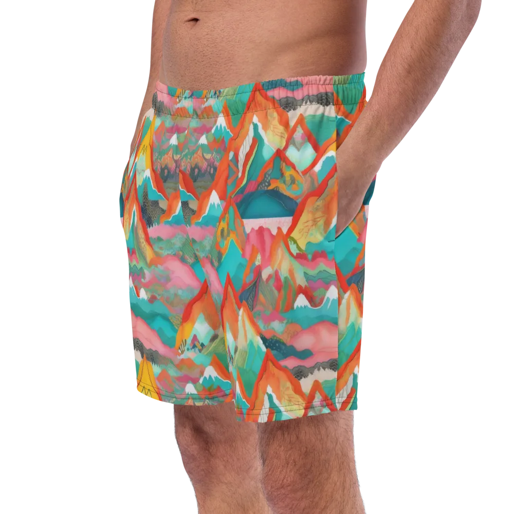 Chromatic Summits on Swim Trunks — Left Front