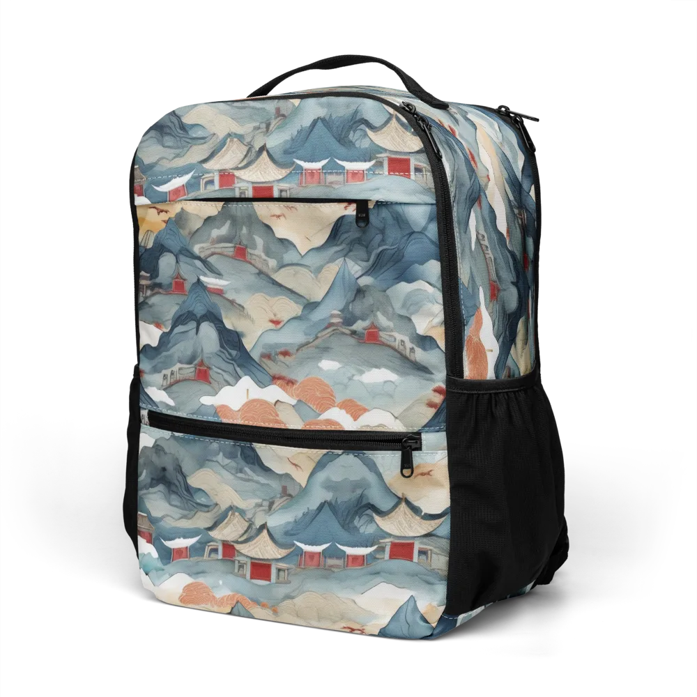 Azure Pilgrimage on Utility Backpack — Left Front