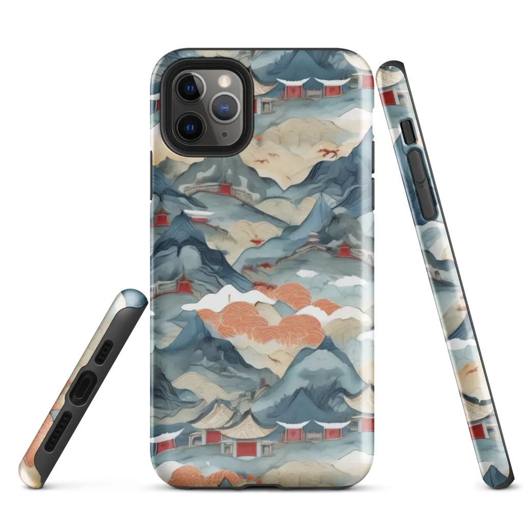 Azure Pilgrimage on Tough Case for iPhone® — Front