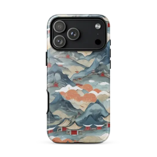 Azure Pilgrimage on a Tough Case for iPhone®
