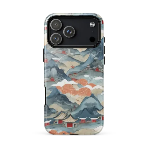 Azure Pilgrimage on a MagSafe Tough Case for iPhone®