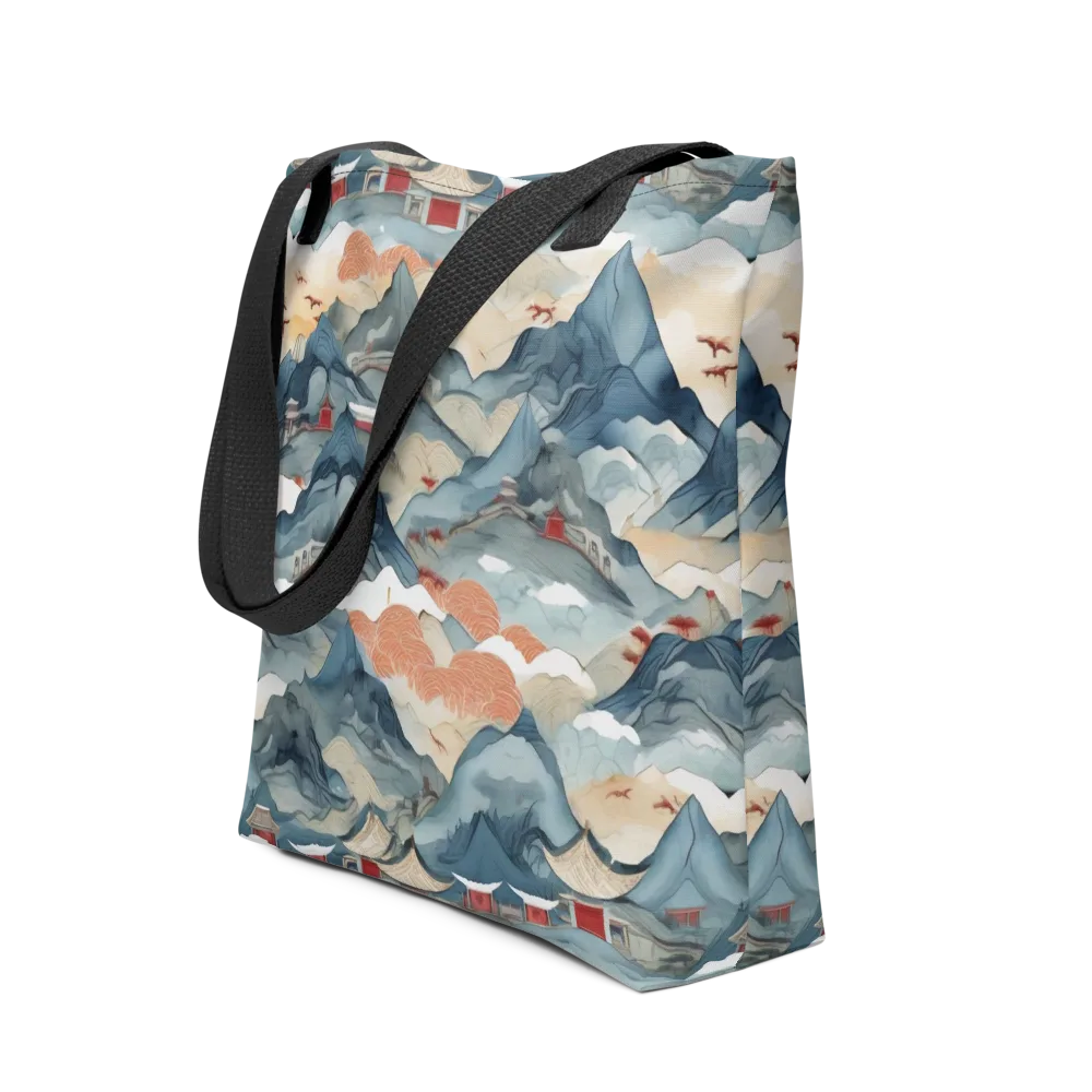 Azure Pilgrimage on Tote Bag — Front