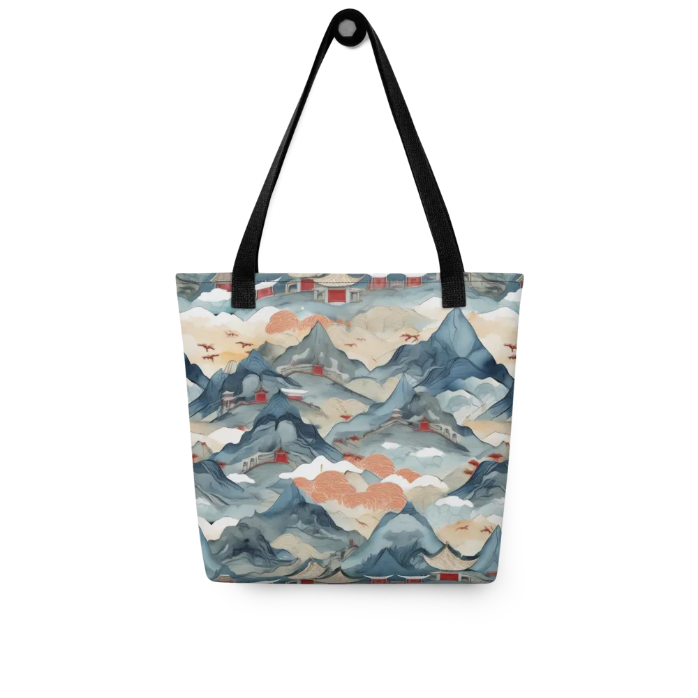 Azure Pilgrimage on Tote Bag — Front