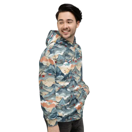 Azure Pilgrimage on a Hoodie