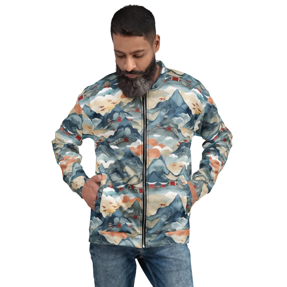 Azure Pilgrimage on Bomber Jacket — Front
