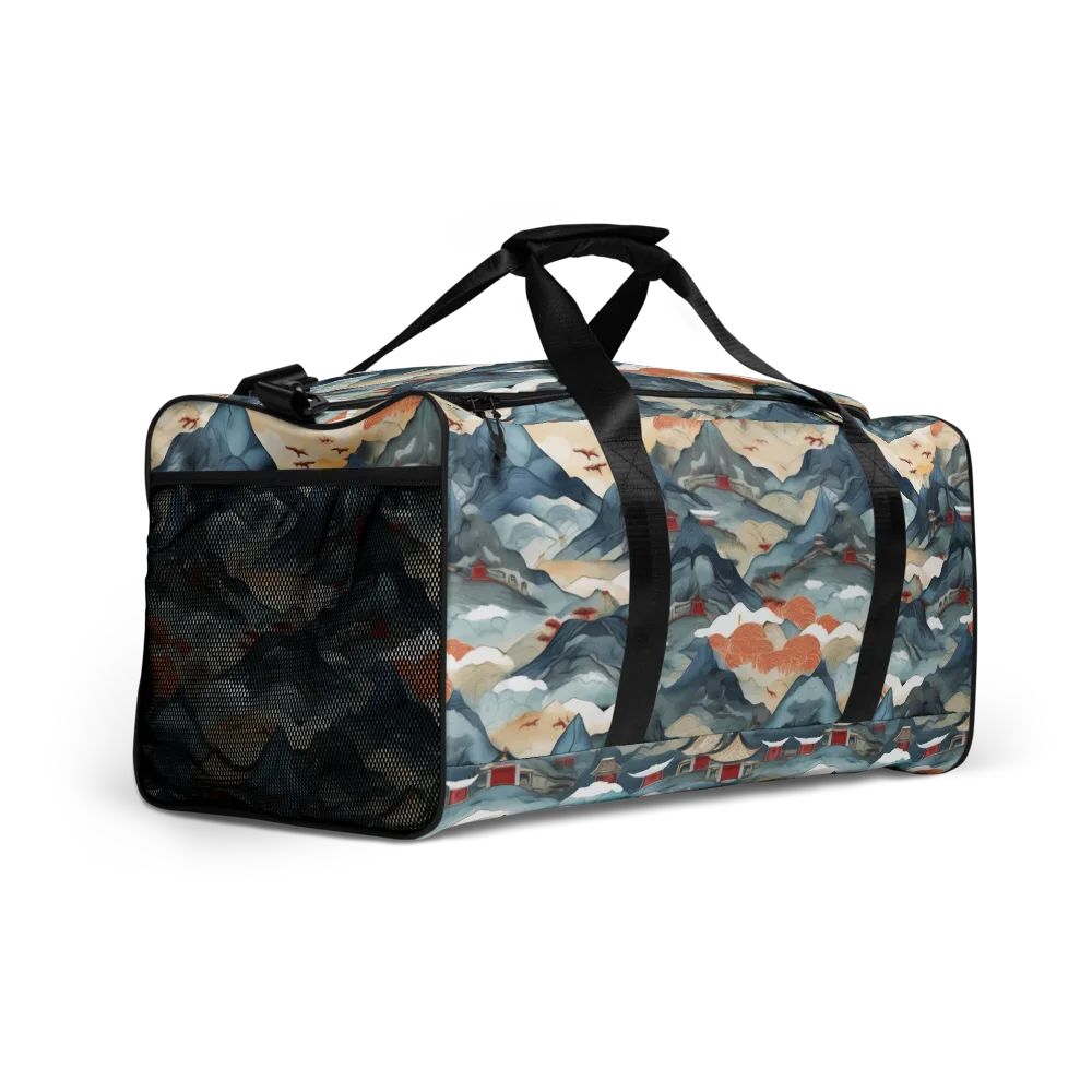 Azure Pilgrimage on Duffle Bag — Right Front