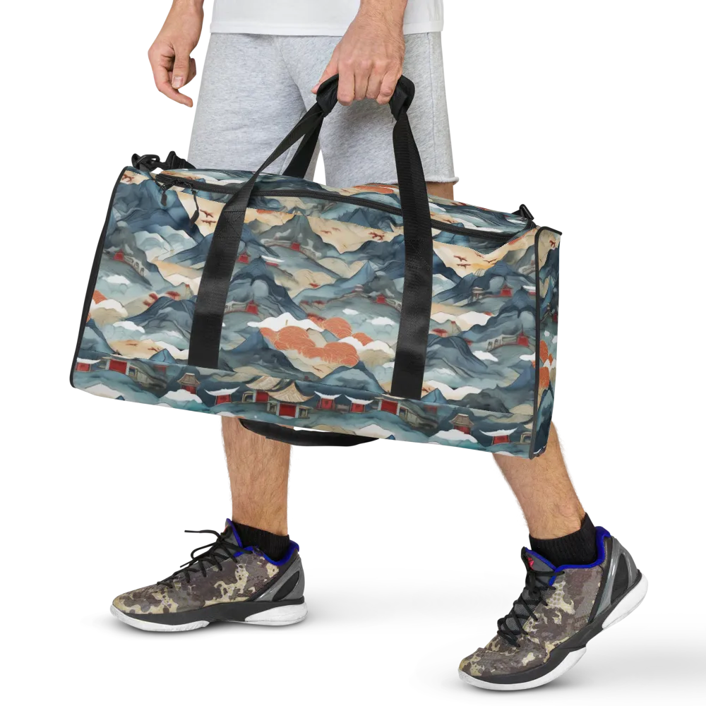 Azure Pilgrimage on Duffle Bag — Front