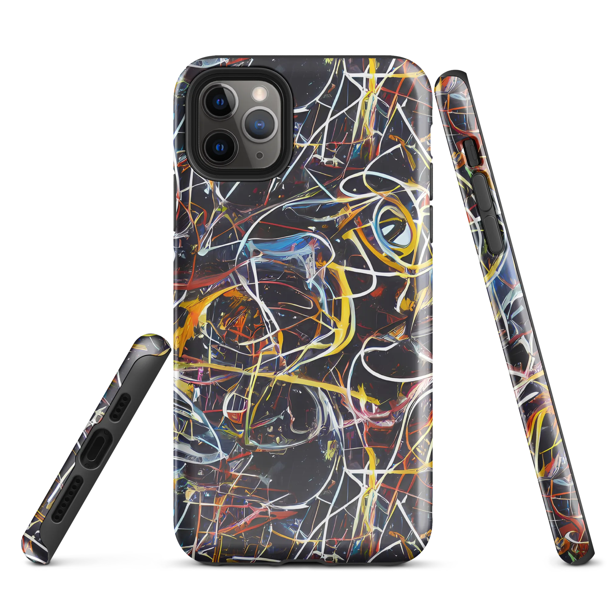 Brown Surge on Tough Case for iPhone® — Front