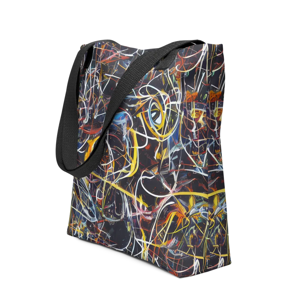Brown Surge on Tote Bag — Front