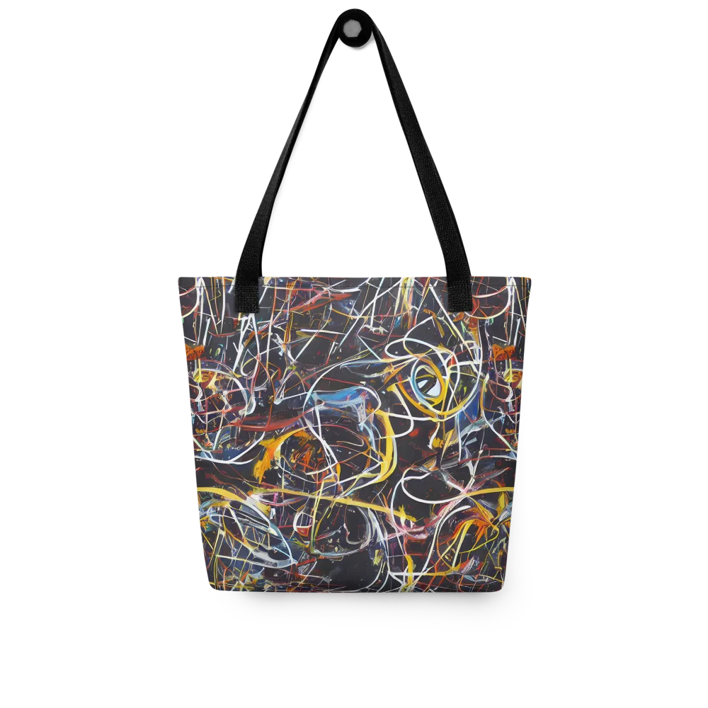 Brown Surge on Tote Bag — Front