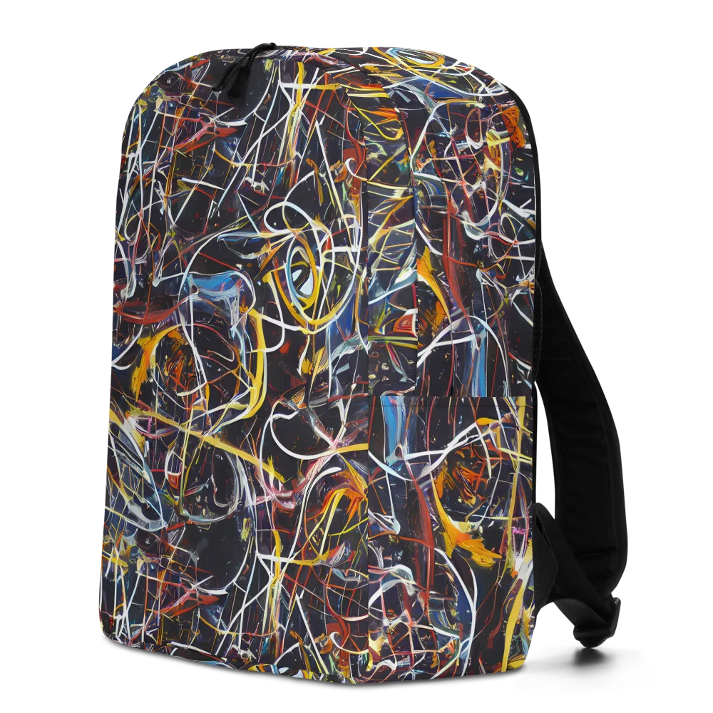 Brown Surge on Minimalist Backpack — Left