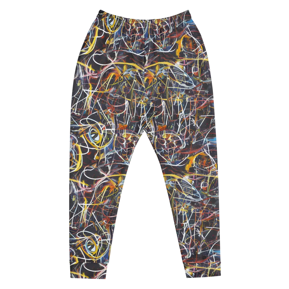Brown Surge on Men's Joggers — Front