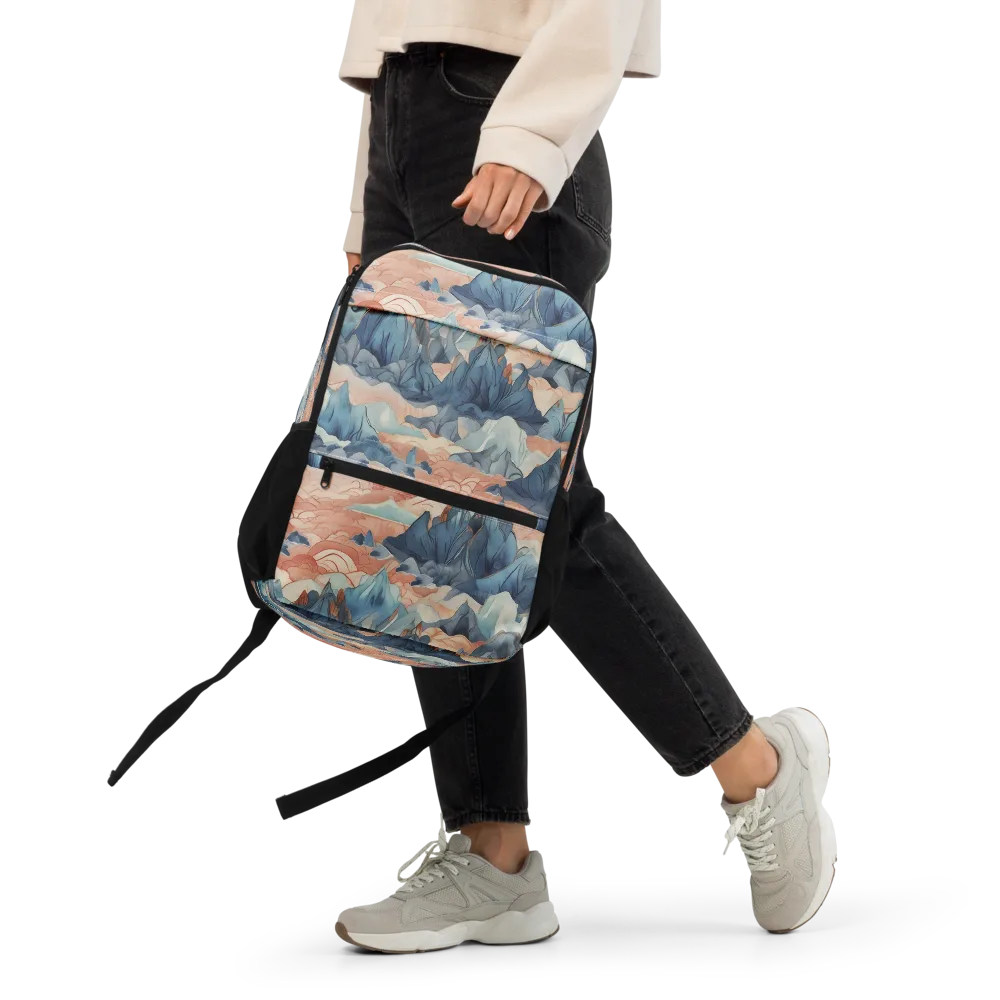 Celestial Peaks on Utility Backpack — Front