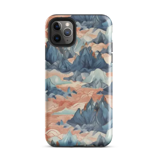 Celestial Peaks on a Tough Case for iPhone®