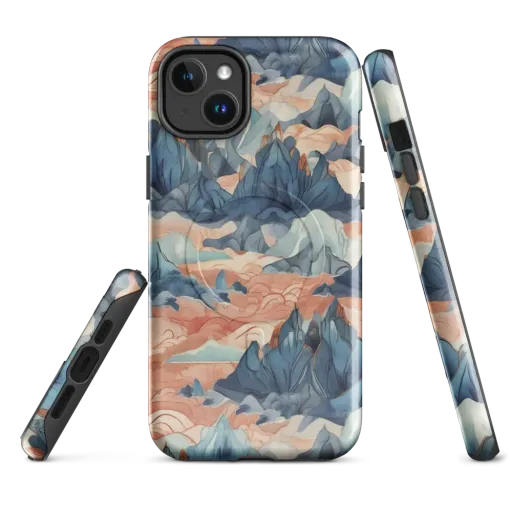 Celestial Peaks on a MagSafe Tough Case for iPhone®