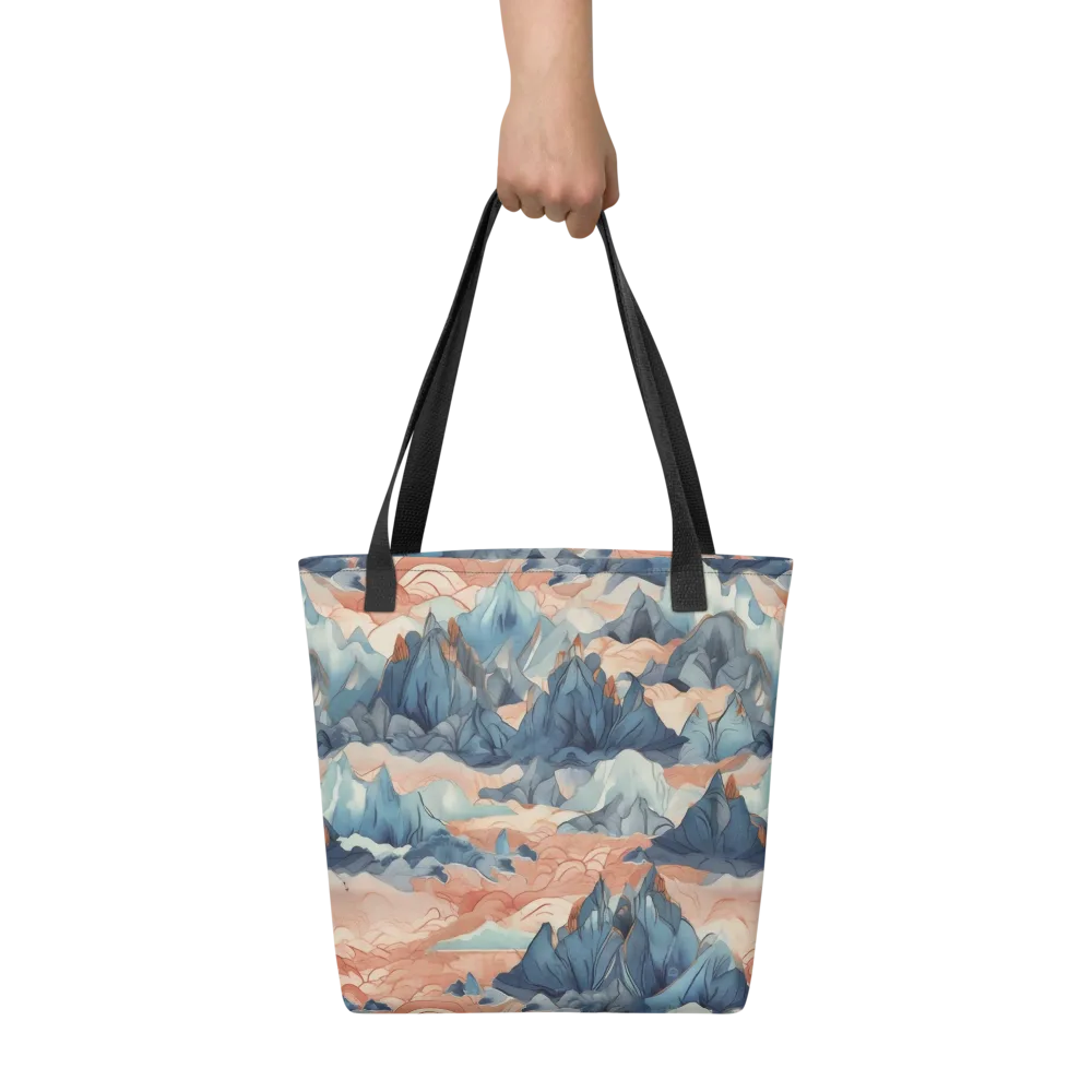 Celestial Peaks on Tote Bag — Front