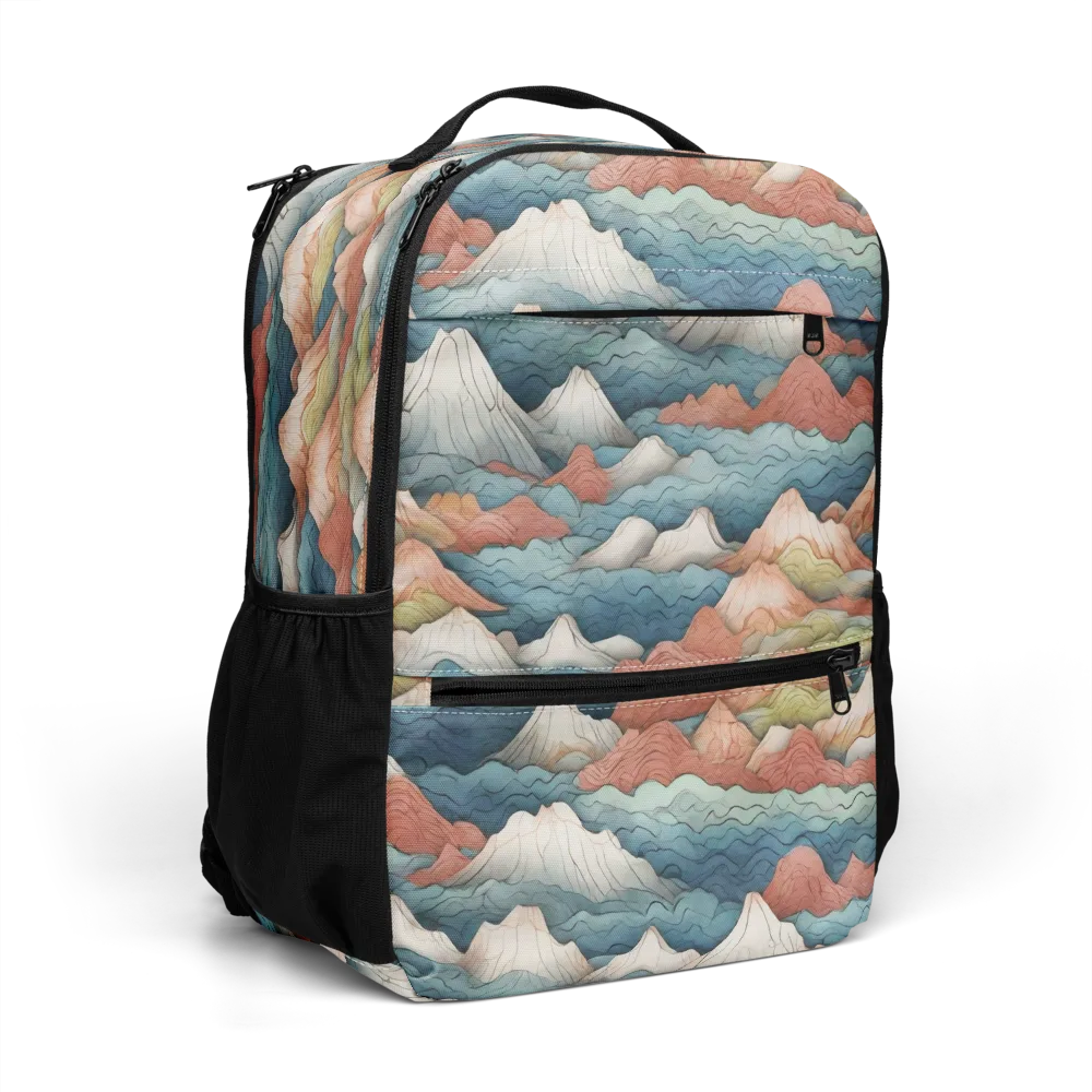 Tidal Alpines on Utility Backpack — Right Front