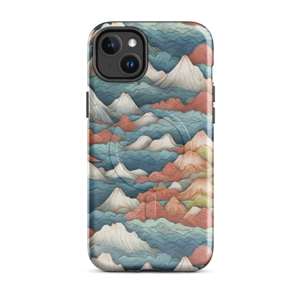 Tidal Alpines on MagSafe Tough Case for iPhone® — Front