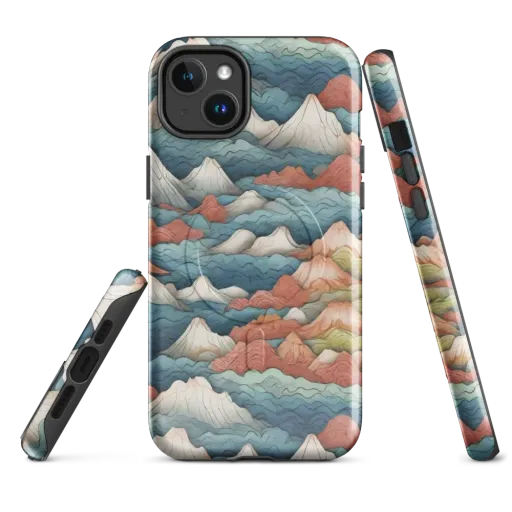 Tidal Alpines on a MagSafe Tough Case for iPhone®