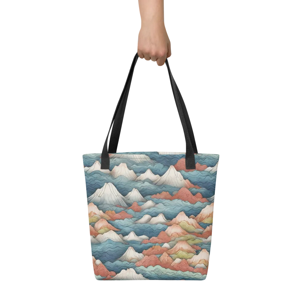 Tidal Alpines on Tote Bag — Front