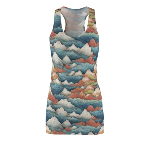 Tidal Alpines on a Racerback Dress