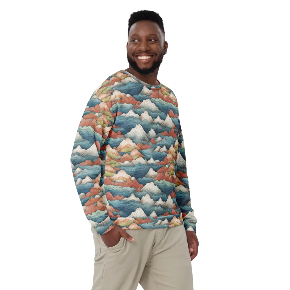 Tidal Alpines on Sweatshirt — Front
