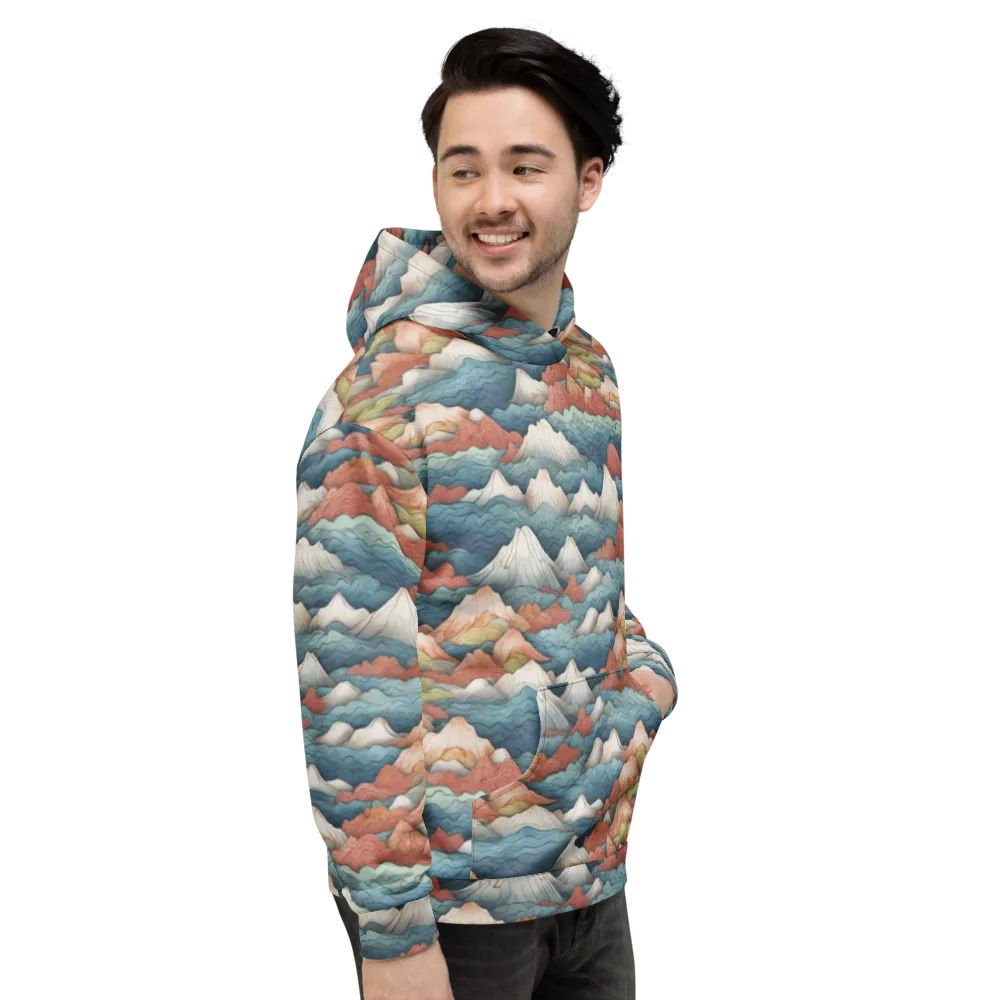 Tidal Alpines on Hoodie — Right