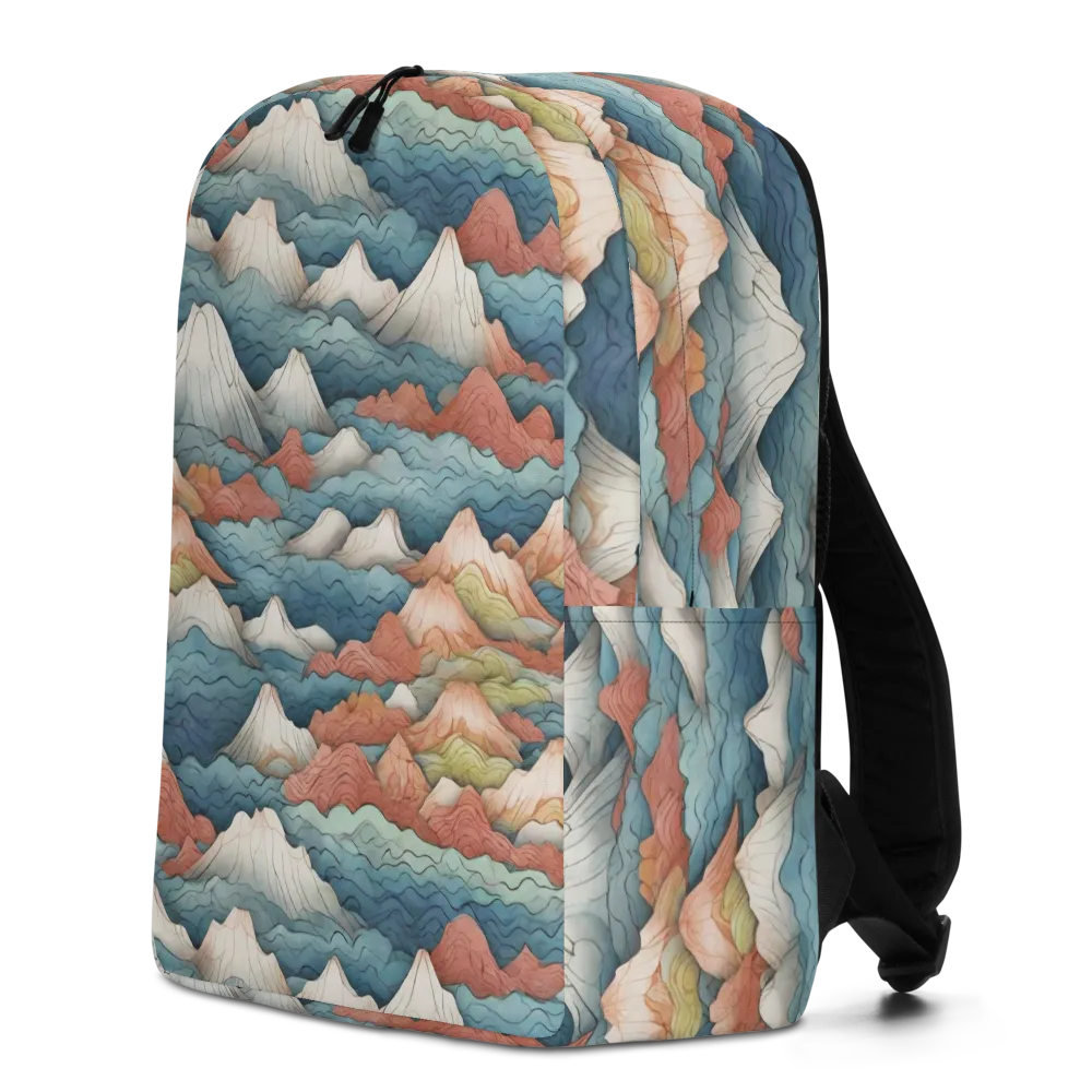 Tidal Alpines on Minimalist Backpack — Left