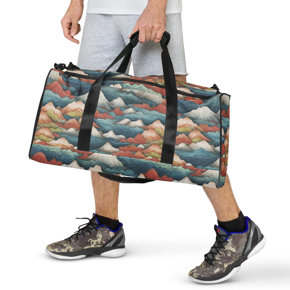 Tidal Alpines on Duffle Bag — Front