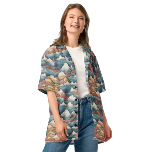 Tidal Alpines on a Button Shirt