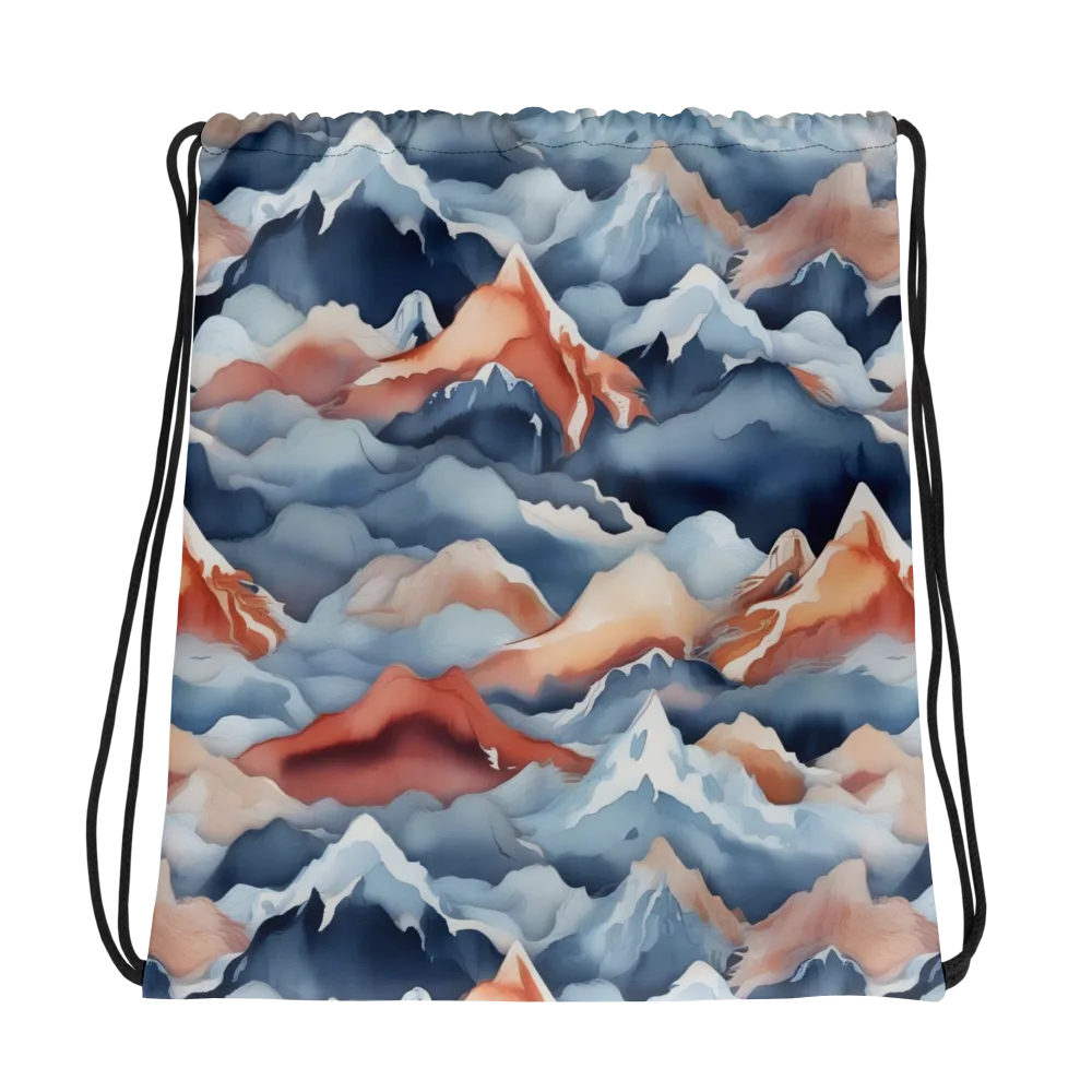 Alpine Ember on Drawstring Bag — Photo