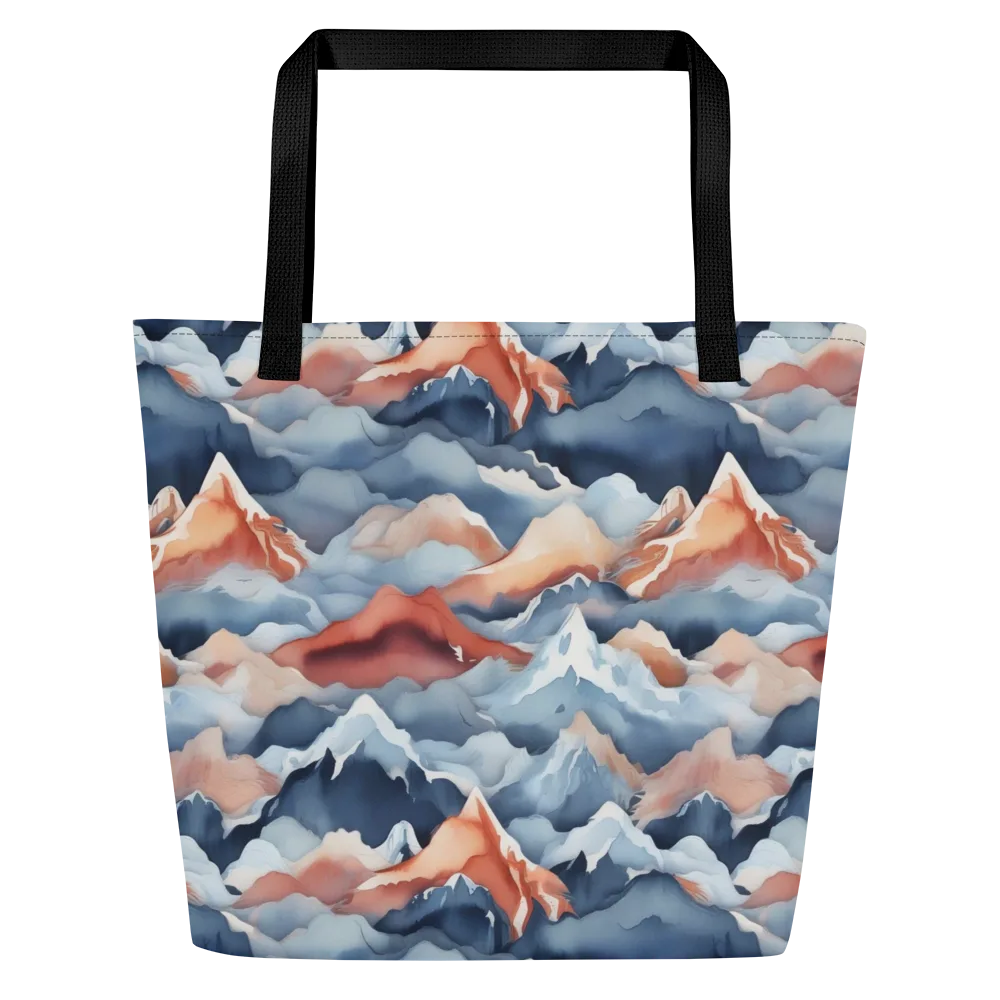 Alpine Ember on Large Tote Bag W/ Pocket — Front