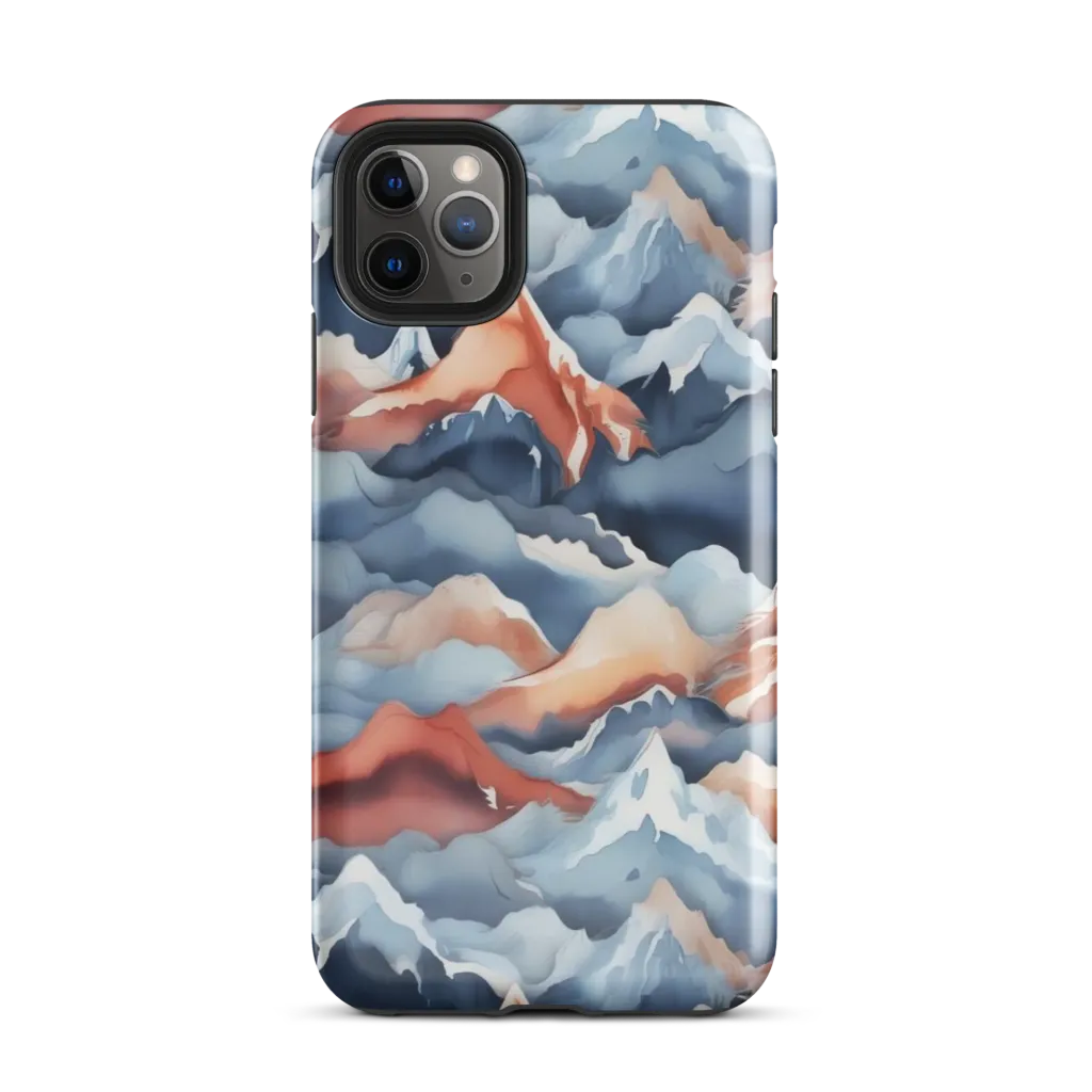 Alpine Ember on Tough Case for iPhone® — Front