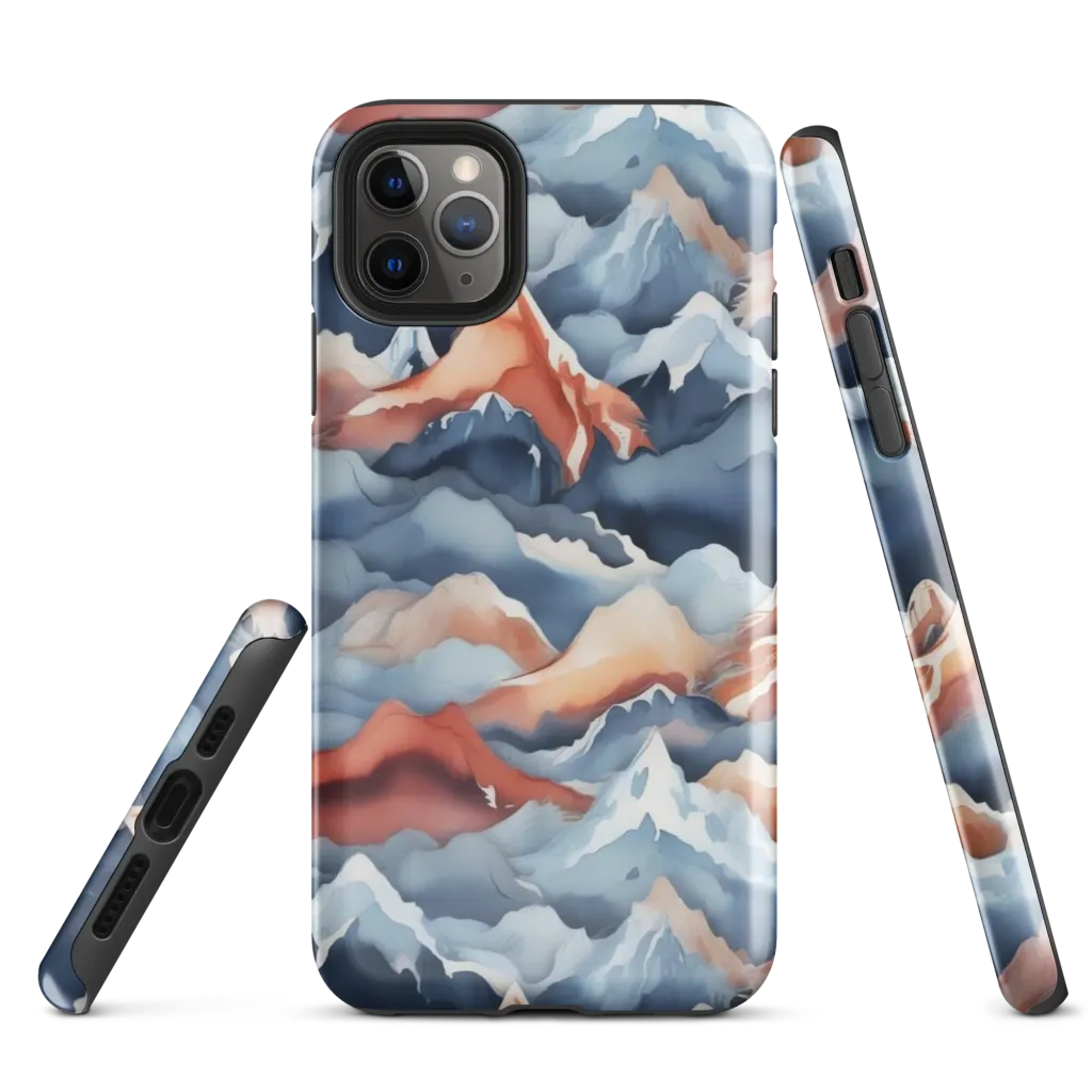 Alpine Ember on Tough Case for iPhone® — Front