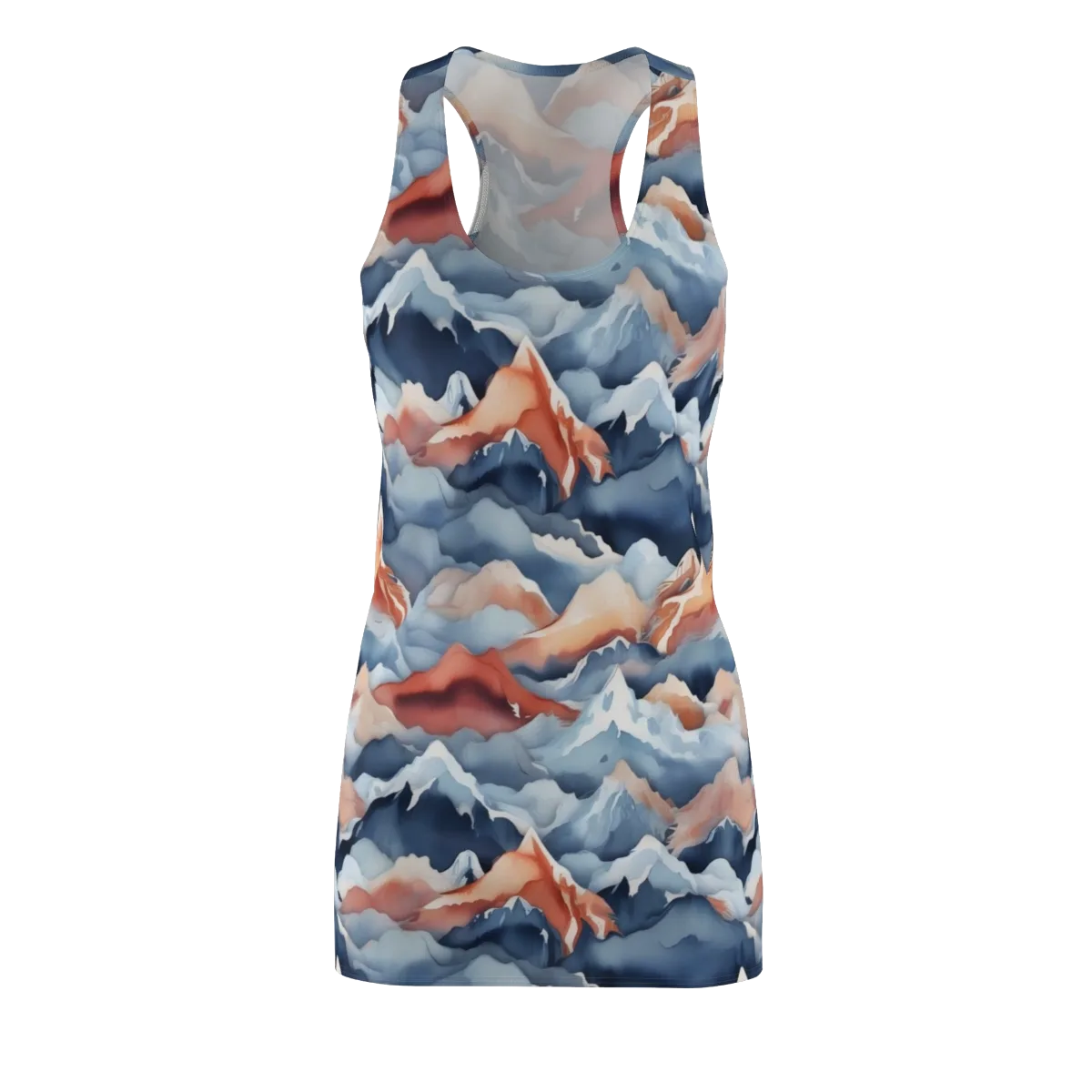 Alpine Ember on Racerback Dress — Front