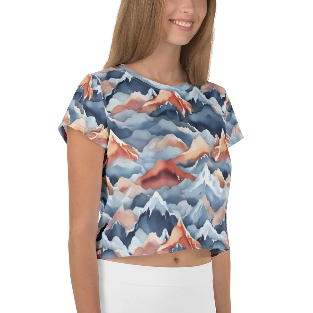 Alpine Ember on Crop Tee — Right