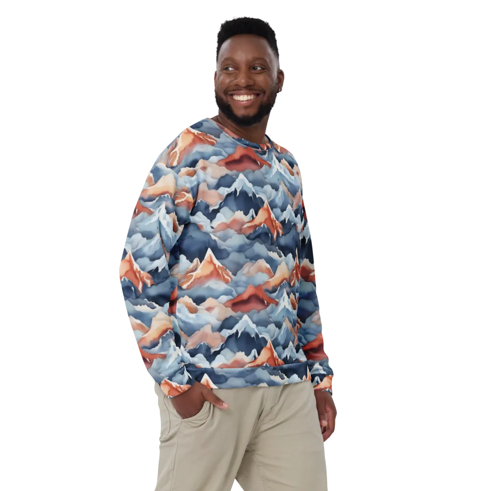 Alpine Ember on Sweatshirt — Front