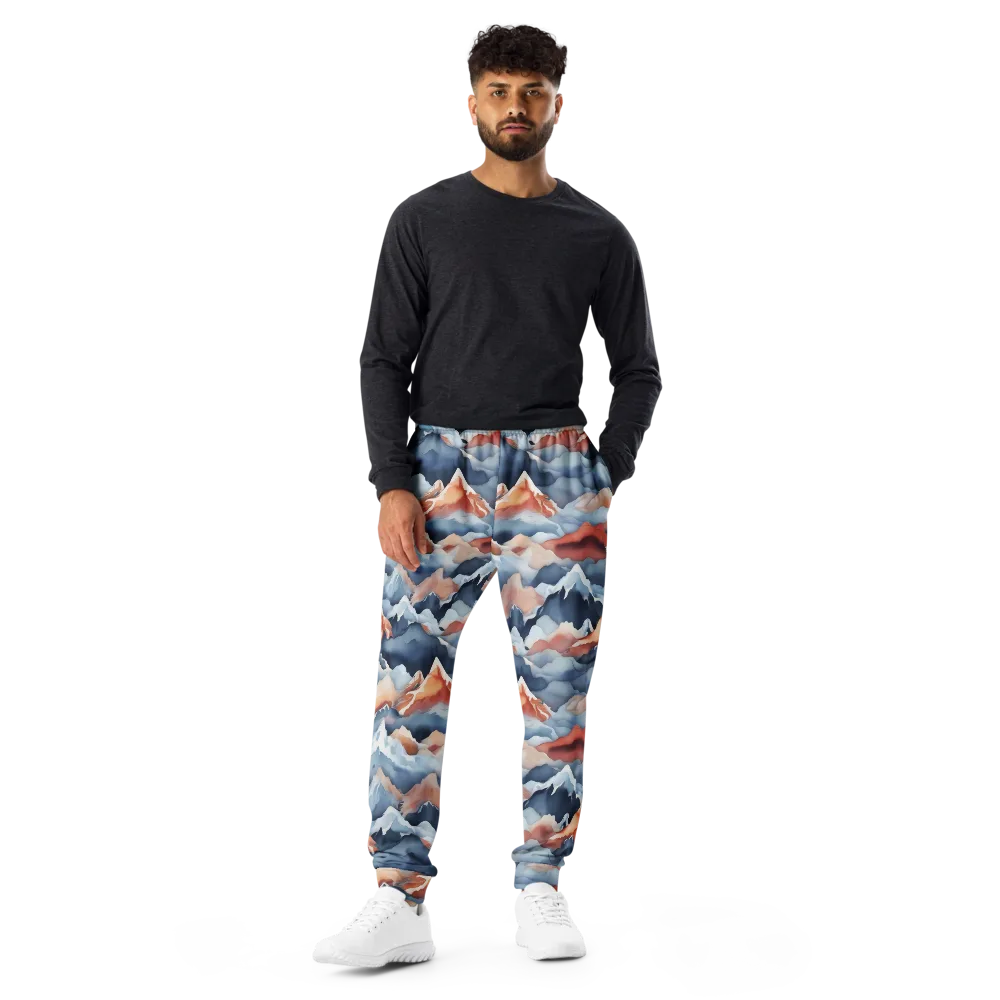 Alpine Ember on Men's Joggers — Front