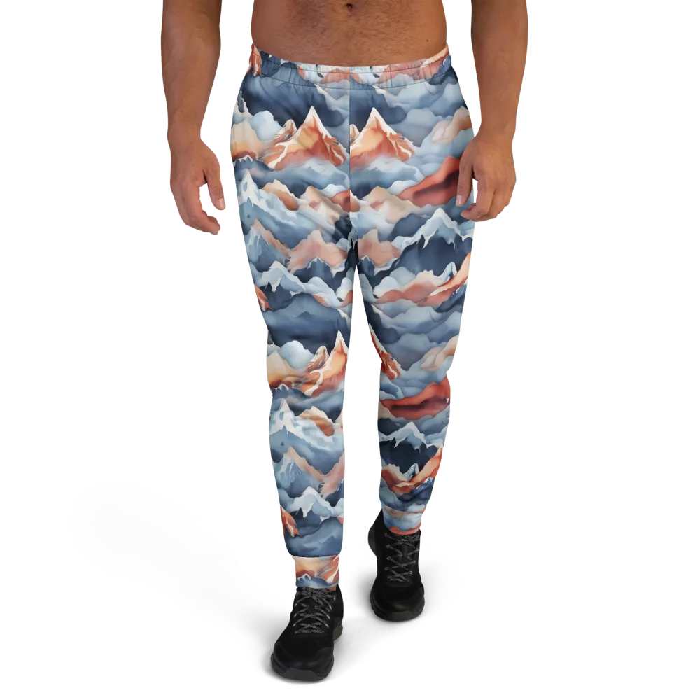 Alpine Ember on Men's Joggers — Front