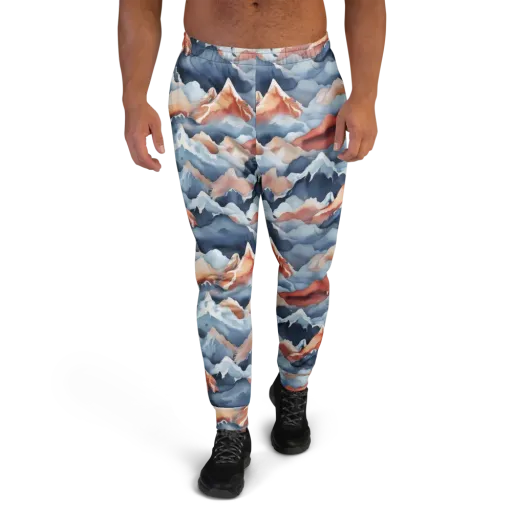 Alpine Ember on a Men's Joggers