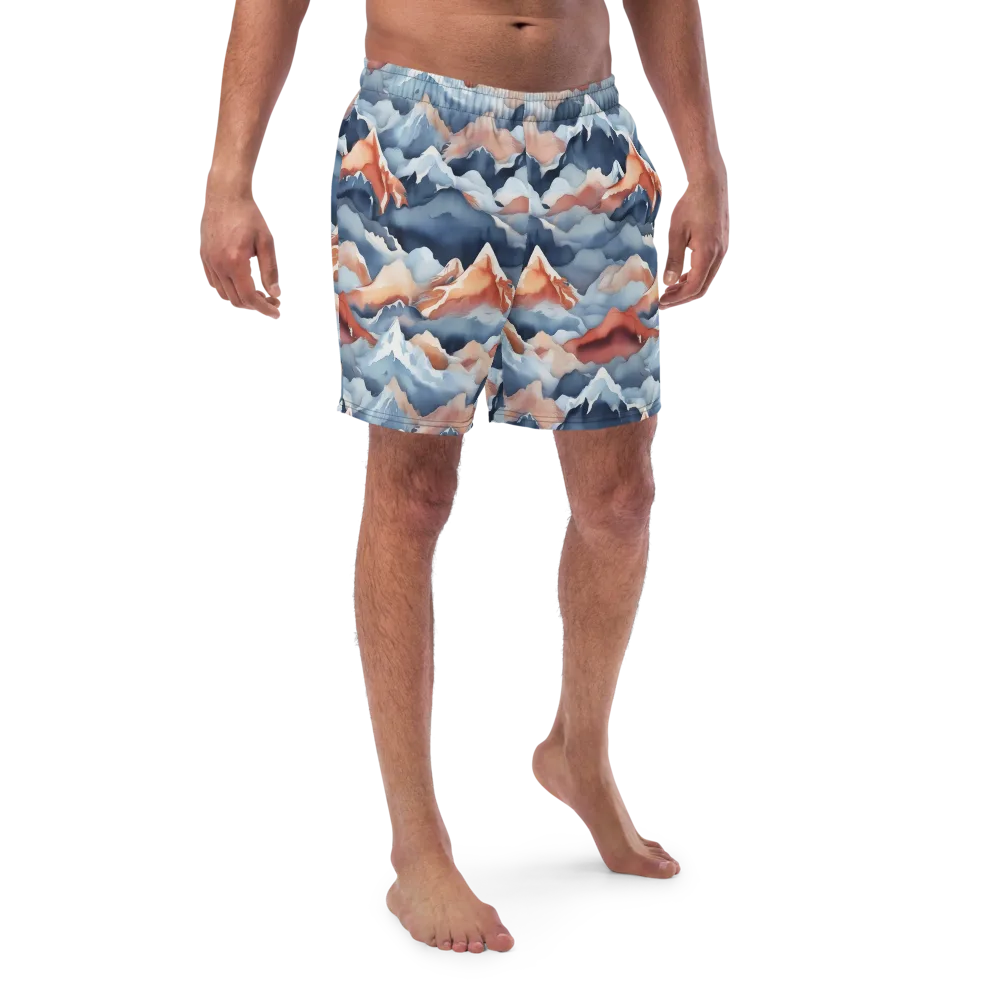 Alpine Ember on Swim Trunks — Front