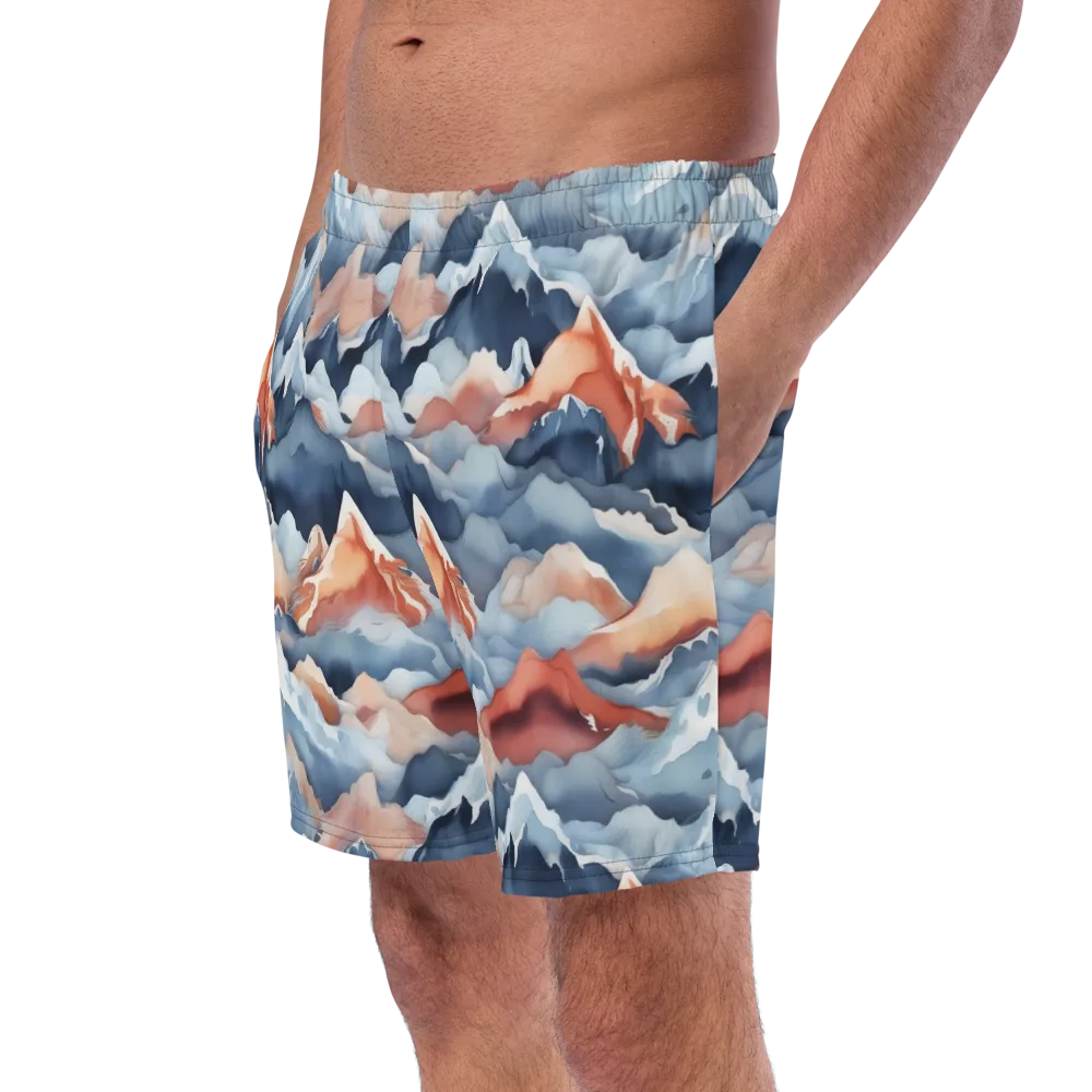 Alpine Ember on Swim Trunks — Left Front