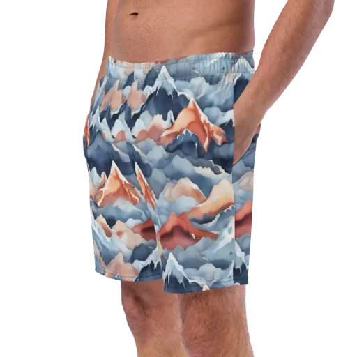 Alpine Ember on a Swim Trunks