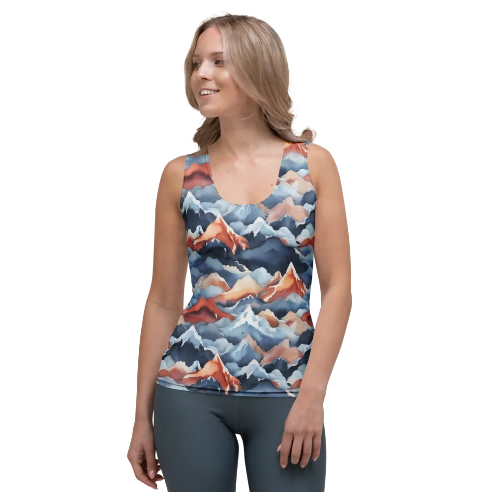 Alpine Ember on Women's Tank Top — Front