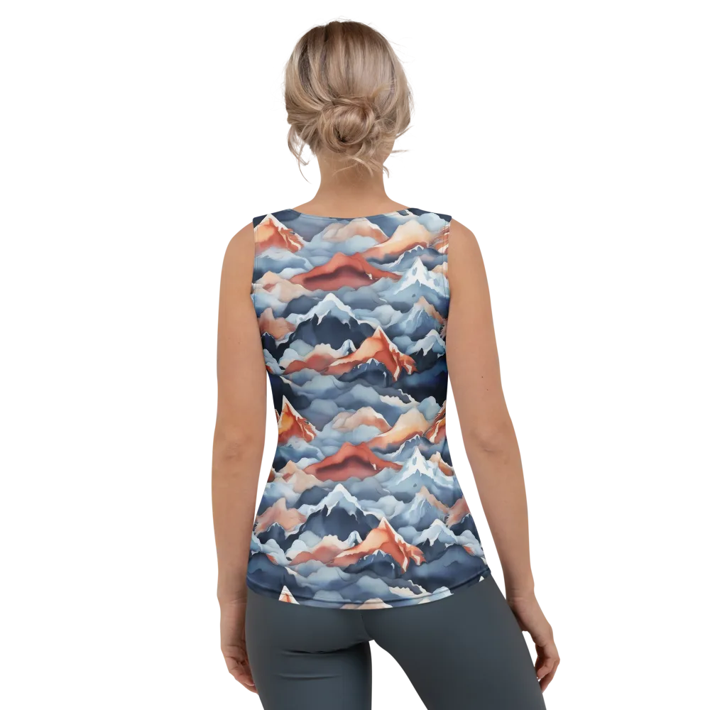 Alpine Ember on Women's Tank Top — Back