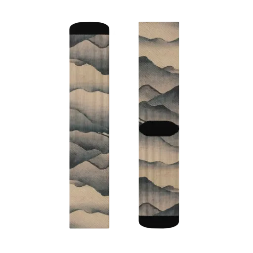 Quiet Mountains on a Socks