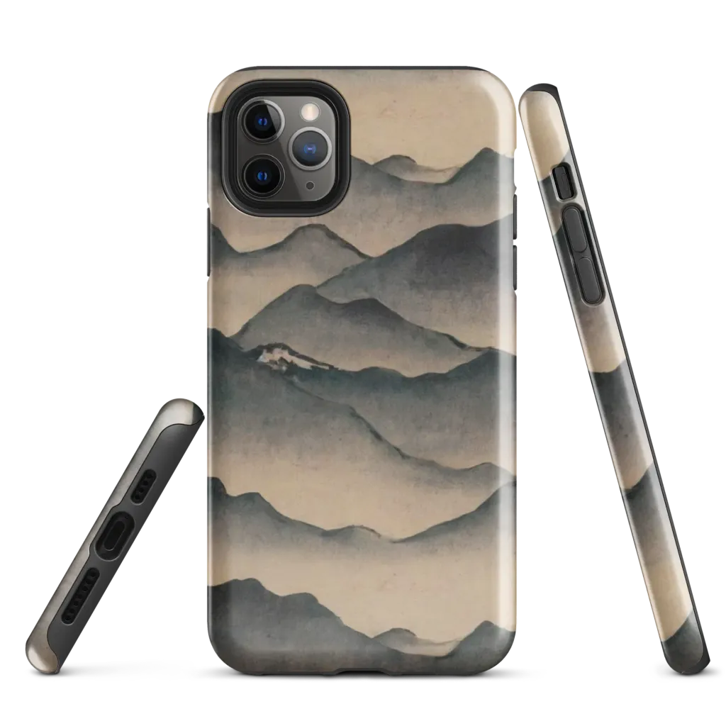 Quiet Mountains on Tough Case for iPhone® — Front